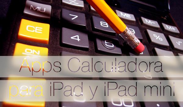 Apps Calculadora iPad