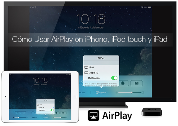 Como Usar AirPlay iPhone iPad