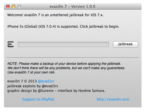 Jailbreak-iOS-7-evati0n-iPhone 4 - iPad mini Retina