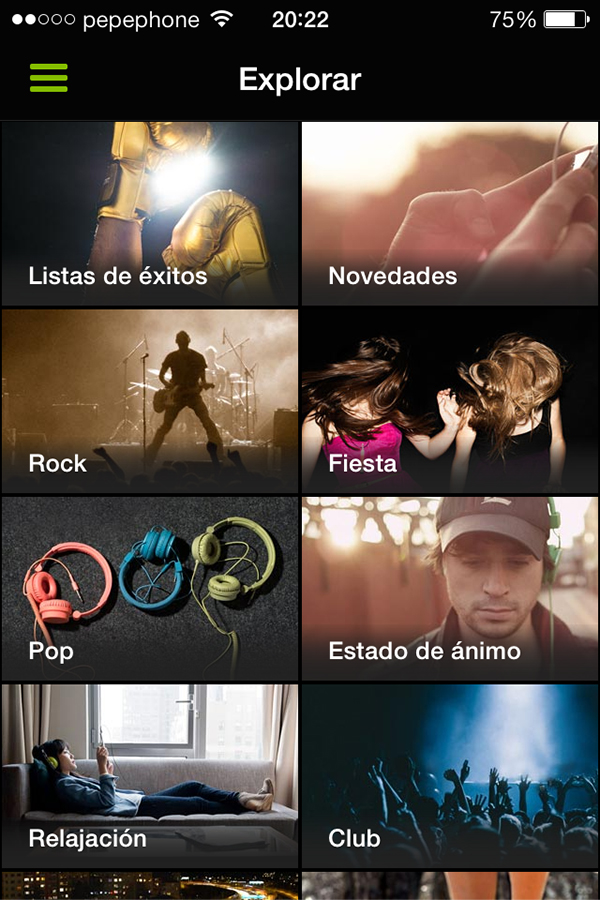 Spotify Modo Shuffle Gratuito iPhone