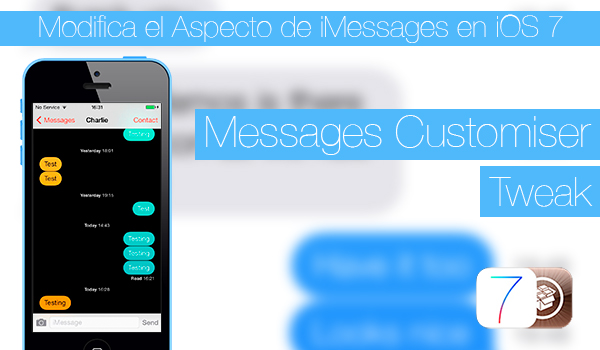 Messages Customiser - Tweak