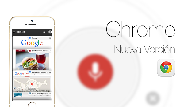 Navegador Web Chrome iOS 7