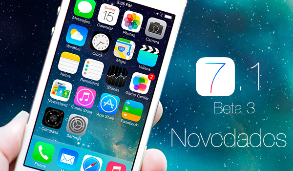 iOS 7.1 Beta 3 Novedades