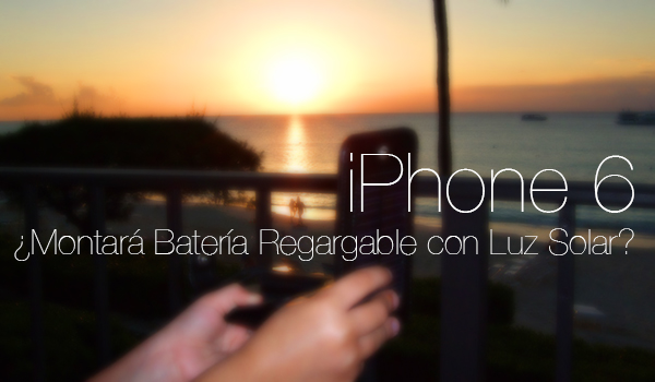 iPhone 6 Bateria Solar