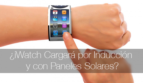 iWatch Carga Induccion Panel Solar