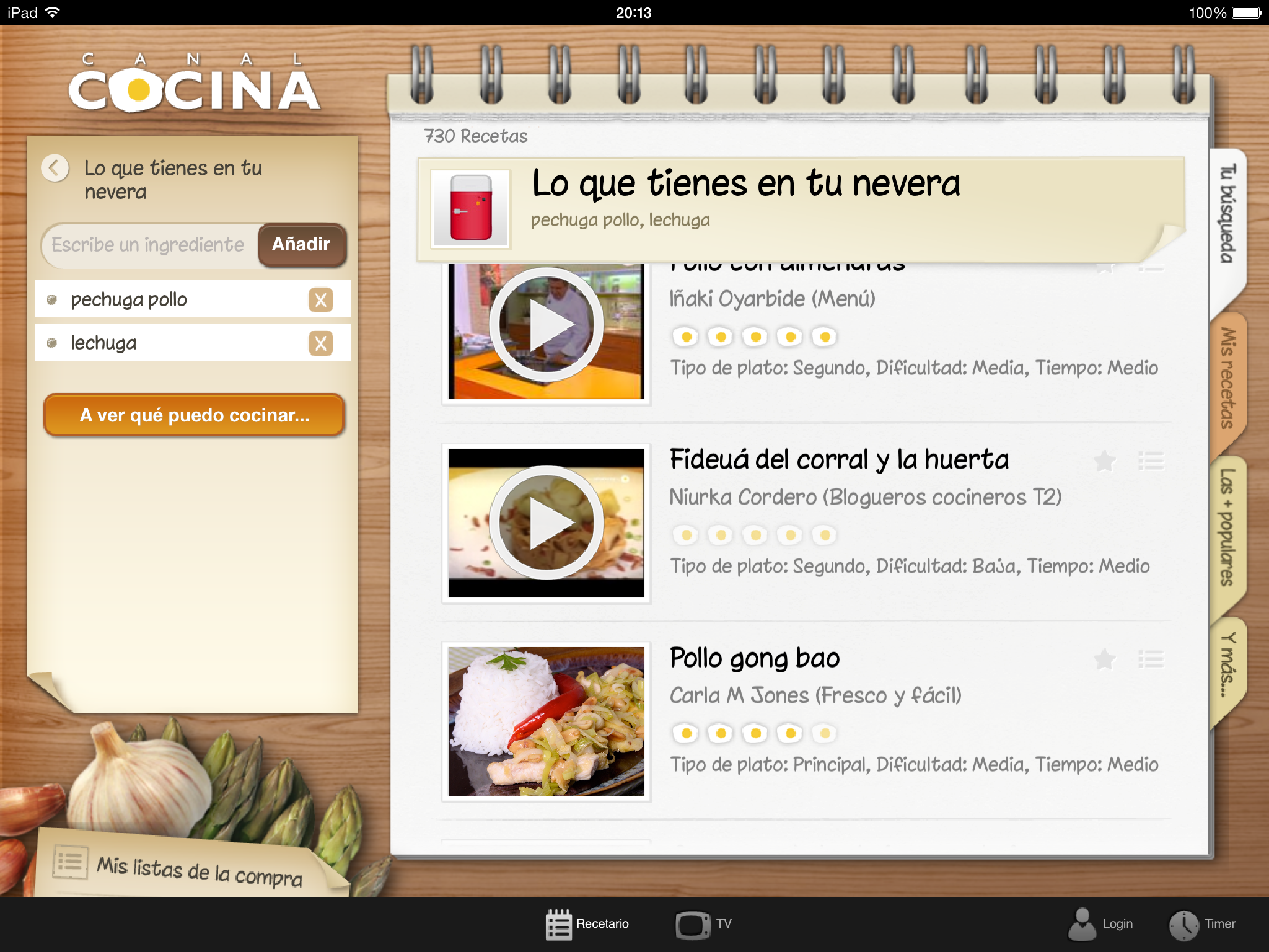 Canal Cocina - screenshot 3