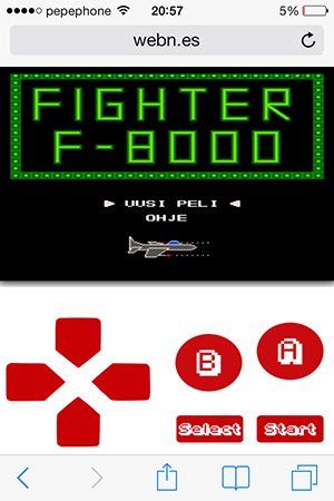 webNES iPhone GameBoy