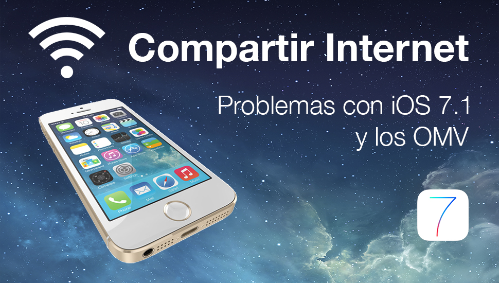 Compartir Internet Problemas iOS 7.1