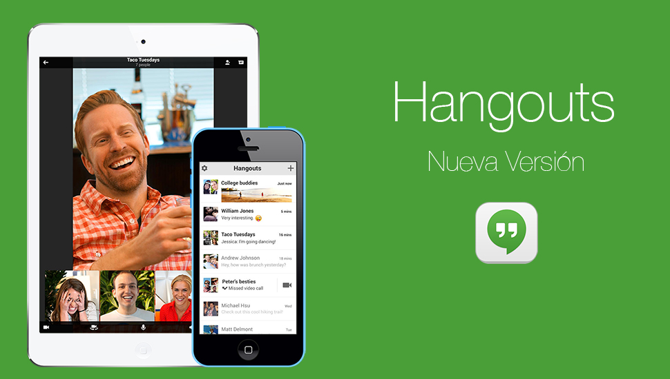 Hangouts - Nueva Version