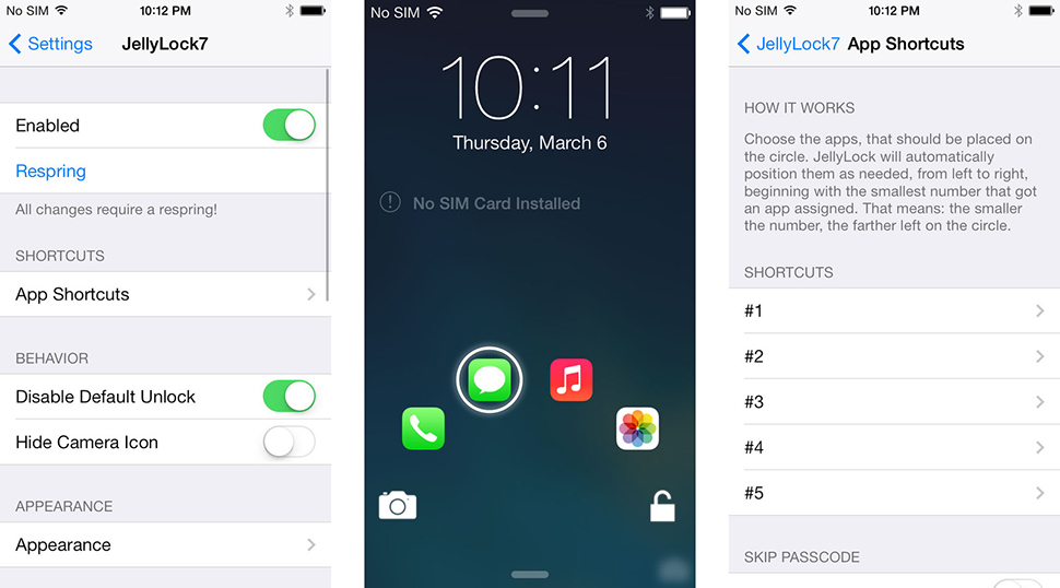 Jellylock7 iPhone Tweak