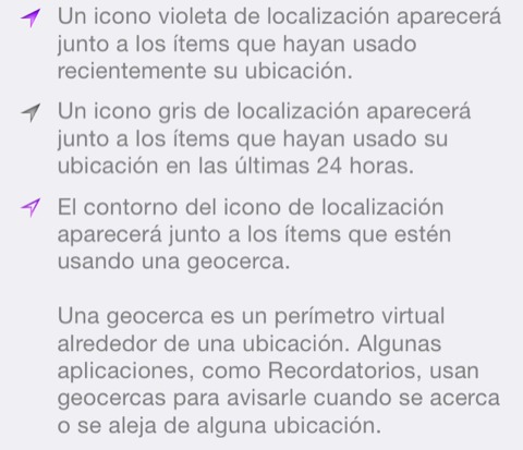Localizacion iOS 7