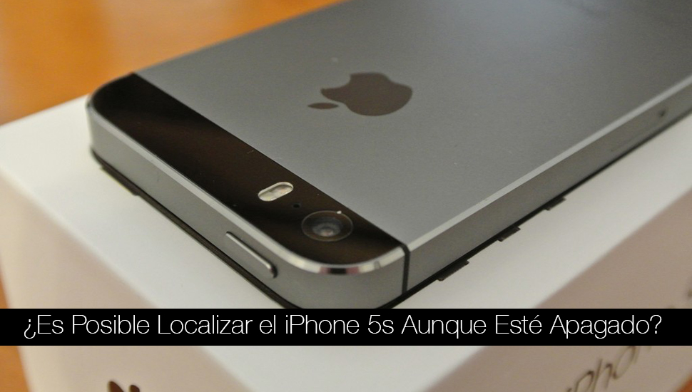 Localizar iPhone 5s Apagado