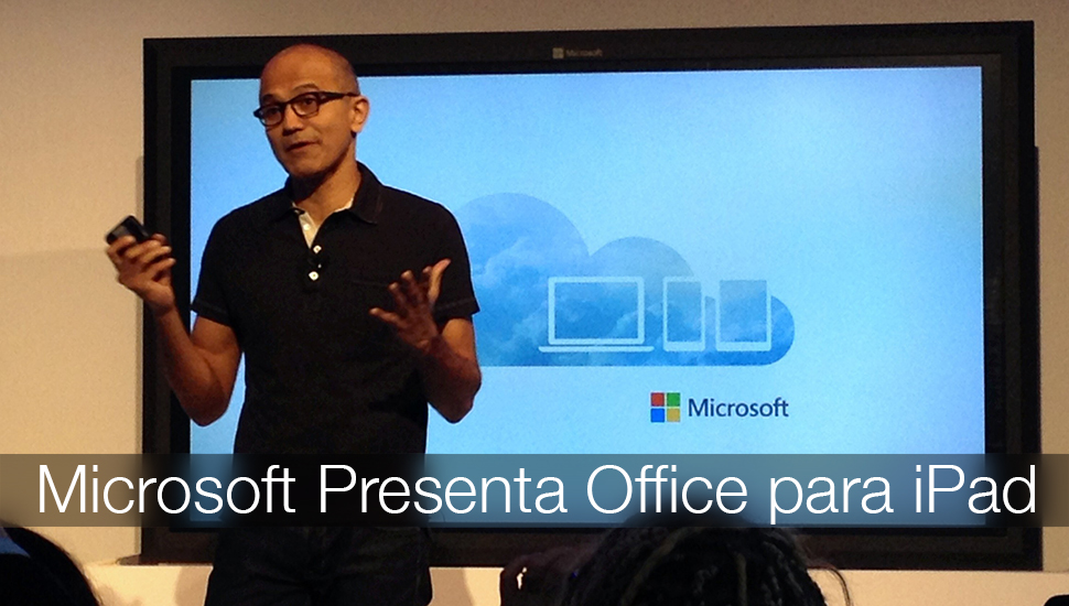 Microsoft Presenta Office iPad