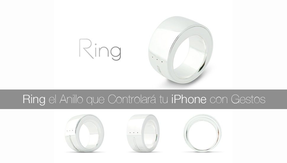 Ring Anillo Contraldor iPhone