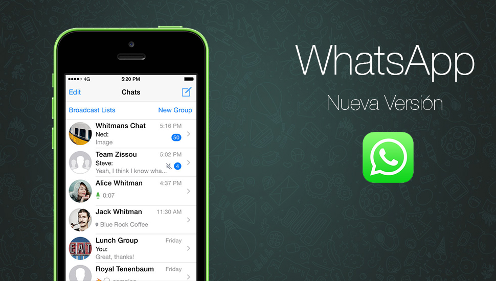 WhatsApp - Nueva Version