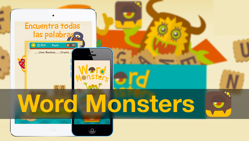 Word Monsters iPhone iPad