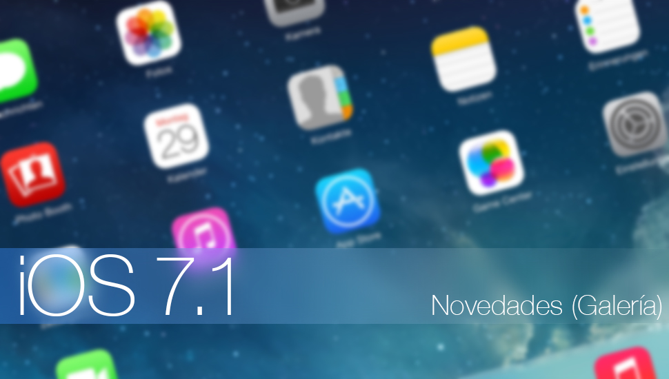 iOS 7.1 Novedades