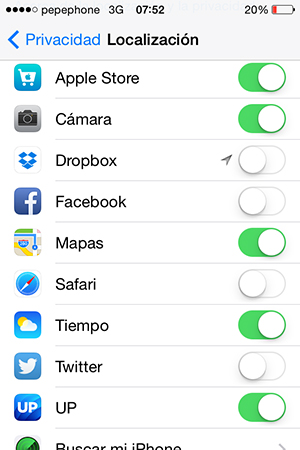 iOS 7.1 Solucionar problema localizacion - 2