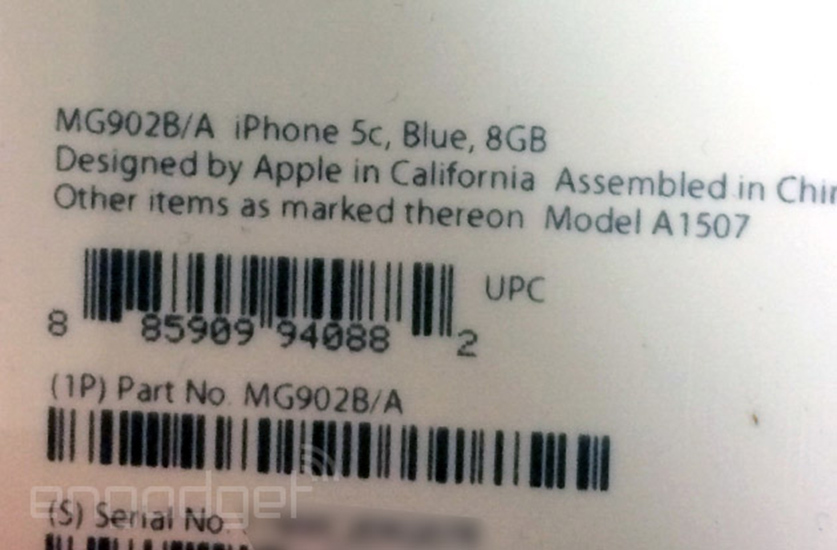 iPhone 5c Blue 8GB - Box