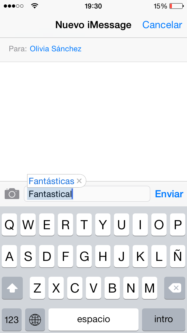 Diccionario iOS - screenshot 1