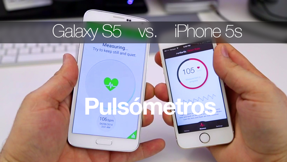 Galaxy S5 iPhone 5s - Pulsometros