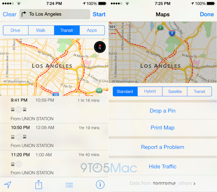 Maps Trafico - iOS 8 Rumor