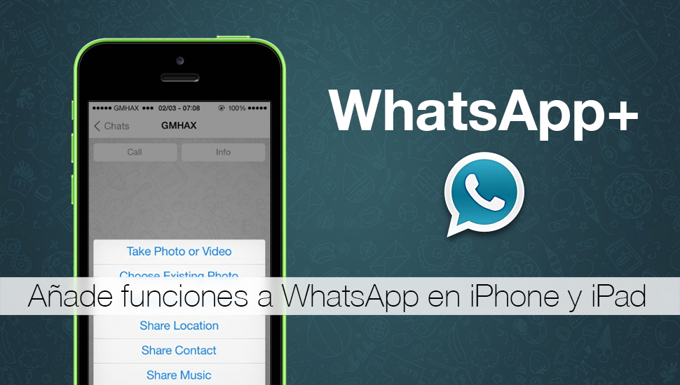 WhatsApp + твик, который добавляет больше функций в WhatsApp на iPhone и iPad 2