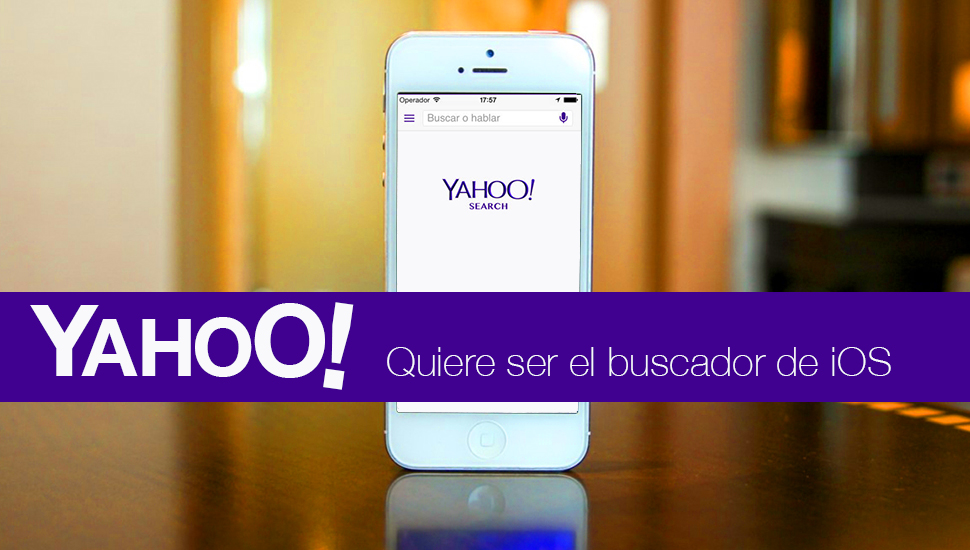 Yahoo buscador defecto ios