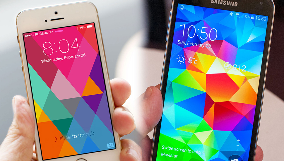 iPhone 5 mejor Galaxy S5