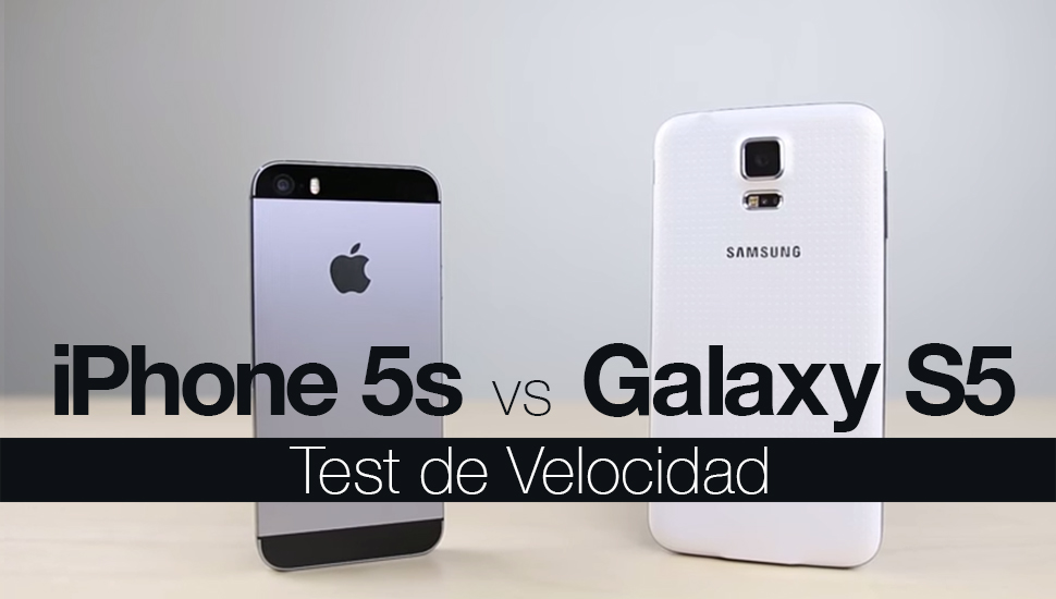 iPhone 5s vs Galaxy S5 - Test Velocidad