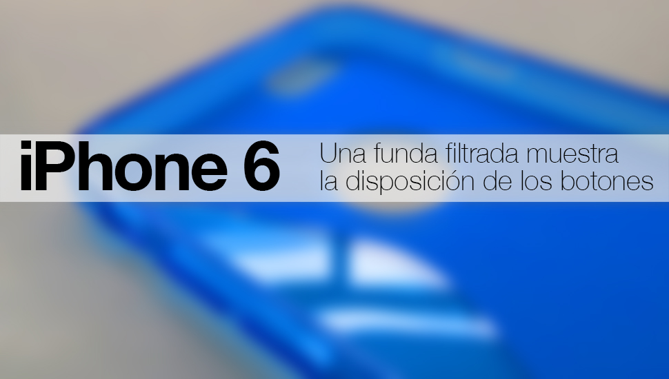 iPhone 6 funda botones