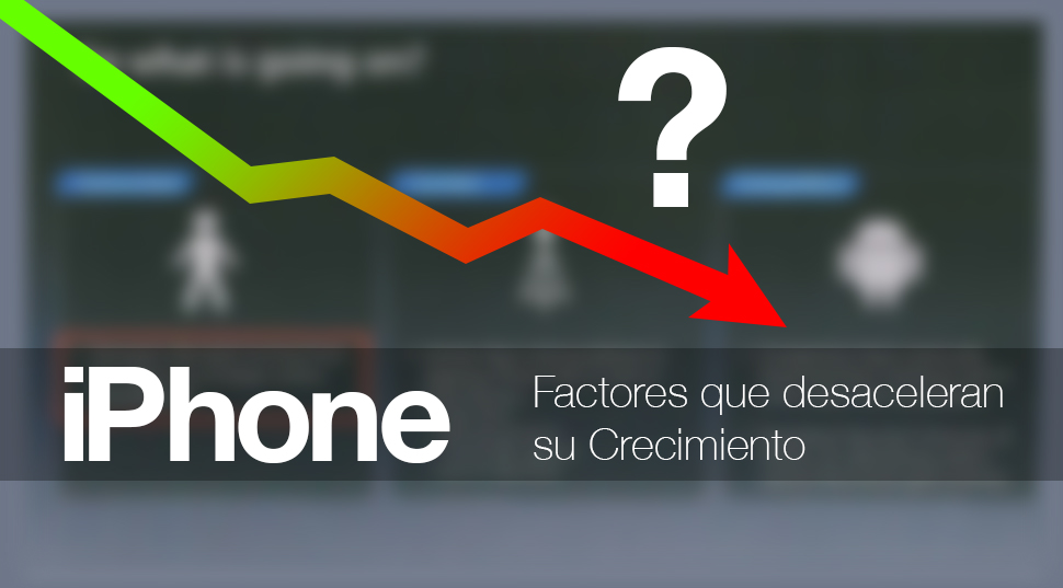 iPhone Crecimiento Lento Apple