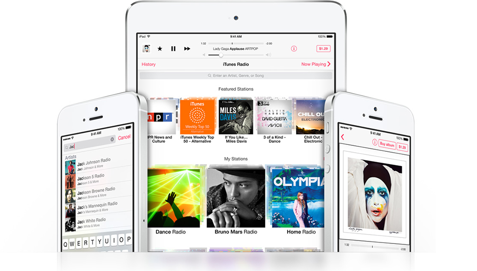 iTunes Radio iPhone iPad