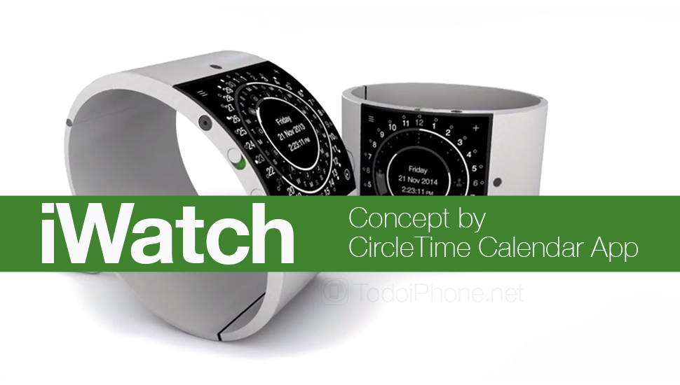 iWatch: концепция, разработанная разработчиком приложения Circle Time 240
