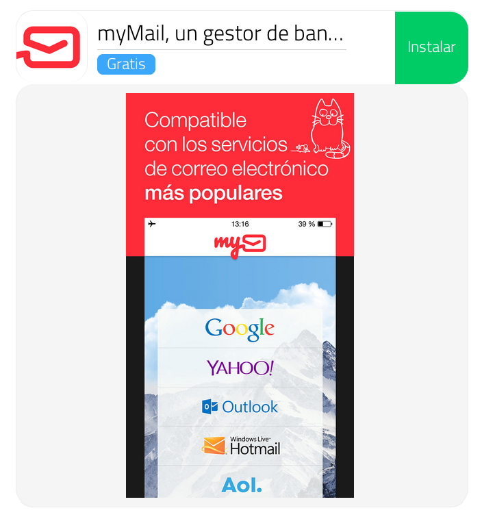 myMail - Descarga iPhone iPad