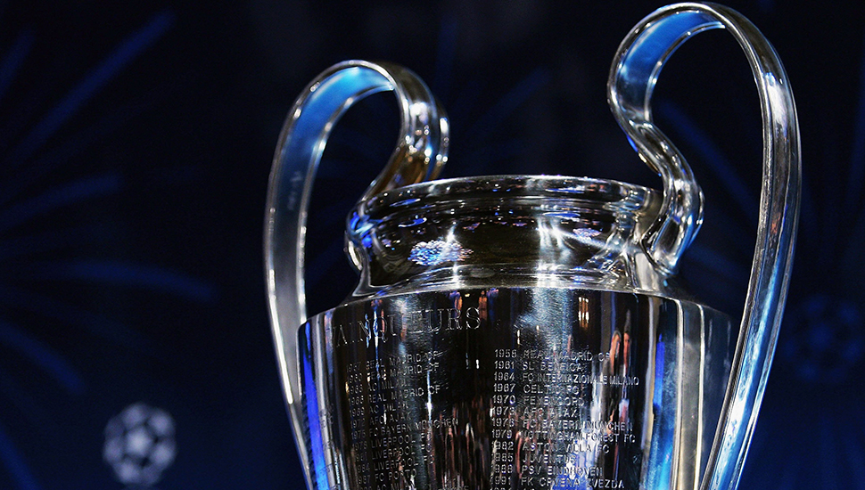 UEFA Champions League Trophy Handover & Draw