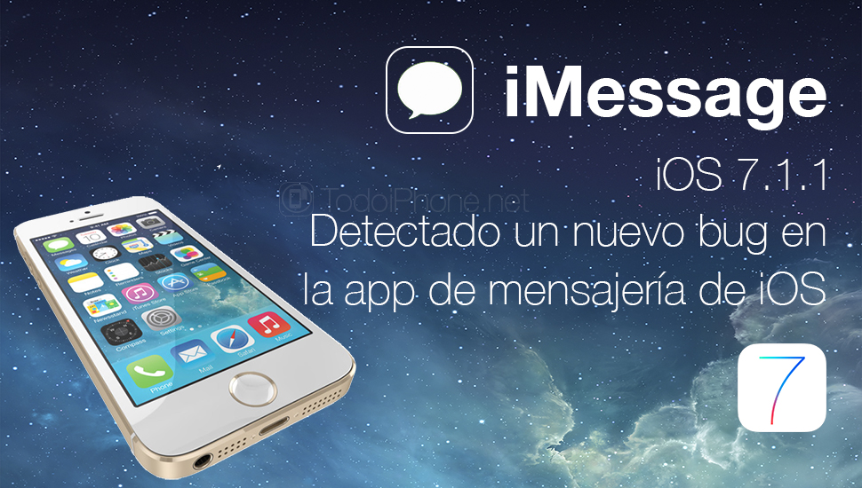 Menemukan bug baru di aplikasi iOS 7.1.1 iMessage 2