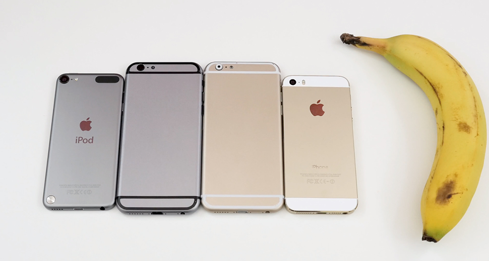 iPhone-6-maqueta-iphone-5s-ipod-platano