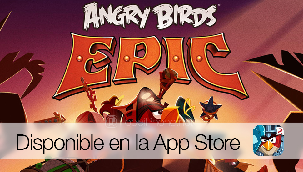 Angry Birds Epic, tersedia secara GRATIS di App Store untuk iPhone dan iPad 3