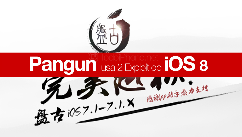 يستخدم Pangu ، iOS 7.1.x Jailbreak ، مآثر iOS 8 128