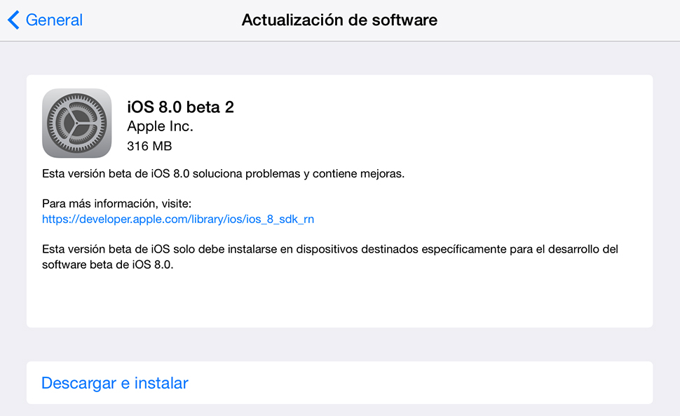 iOS-8-Beta-2-Actualizacion