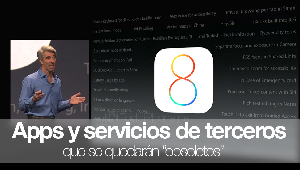 iOS 8: تطبيقات وخدمات الطرف الثالث التي ستكون "قديمة". دروببوإكس ، واتس اب وغيرها 29