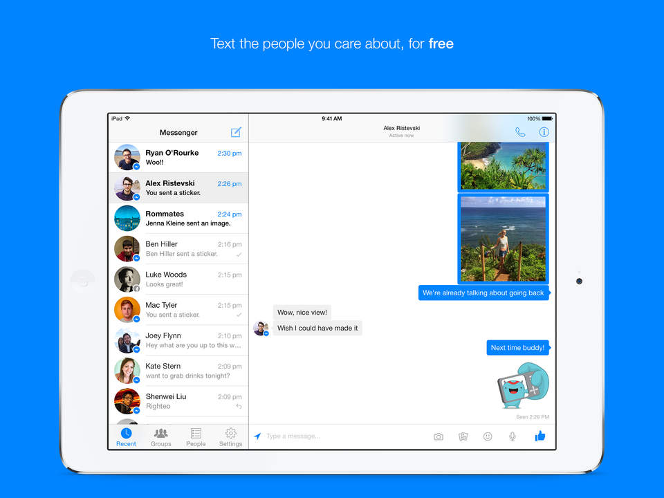 Facebook-Messenger-screenshot-iPad-1