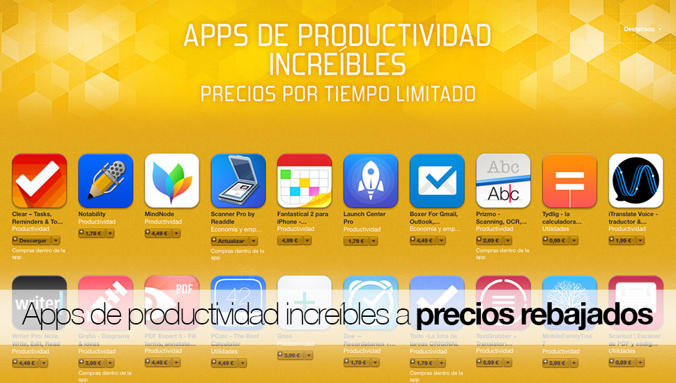 apps-productividad-rebaja