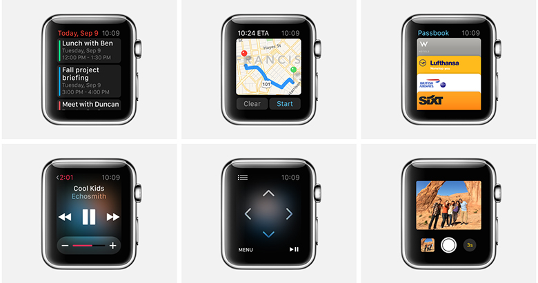 Apple-Watch-Apps-Calendario-Mapas-Musica-Passbook