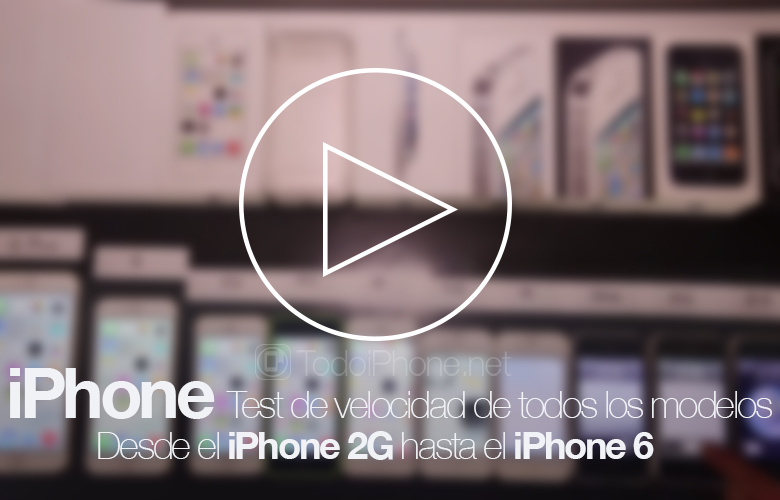 اختبار السرعة من iPhone 6 إلى iPhone 2G 68