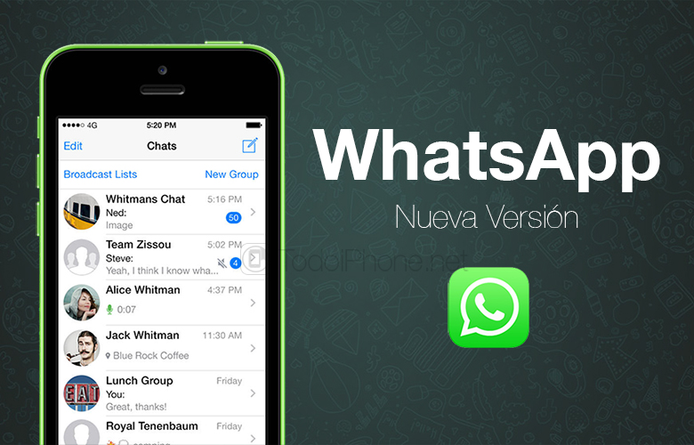 يتم تحديث WhatsApp مع الأخبار في التصميم وأكثر من ذلك 159