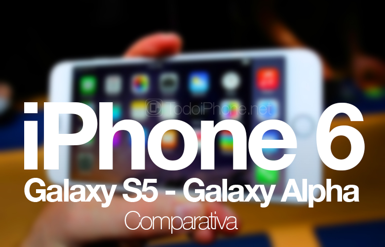 مقارنة بين اي فون 6 من Apple أمام Galaxy S5 و Galaxy سامسونج ألفا 20