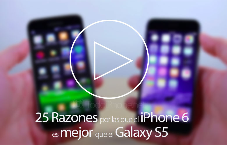 25 причин, почему iPhone 6 лучше, чем Galaxy S5 5