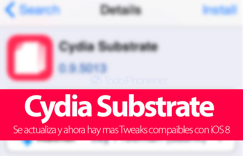 Cydia Substrat diperbarui, ada lebih banyak tweak yang kompatibel dengan iOS 8 4